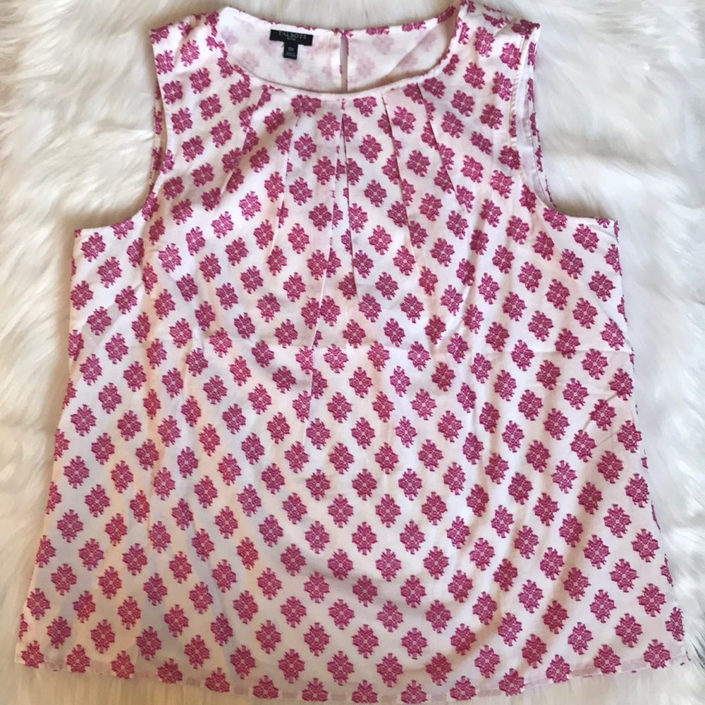 Talbots Sleeveless Top 12P